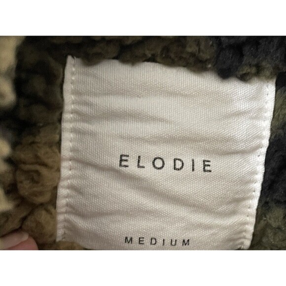 Elodie Women’s Size Medium Camo Printed Fleece Jacket - Picture 8 of 8